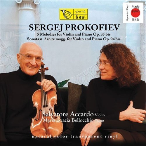 

Sergej Prokofiev: 5 Mélodies Op. 35 bis; Sonata No. 2 Op. 94 bis [LP] - VINYL