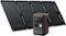 Jackery - Explorer 300D Portable Power Station with 40W Air Solar Panel Bundle for Outdoor Camping, Hiking, and Road Trips (288 Wh Capacity) - Black-Front_Standard