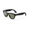 Ray-Ban Meta - Skyler (Gen 1) glasses with Meta AI, Audio, Photo, Video Compatibility - Green Lenses - Shiny Black-Front_Standard