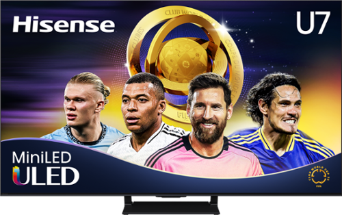  Hisense - 55&quot; Class U7 Series Mini-LED QLED UHD 4K HDR Smart Google TV (2025)