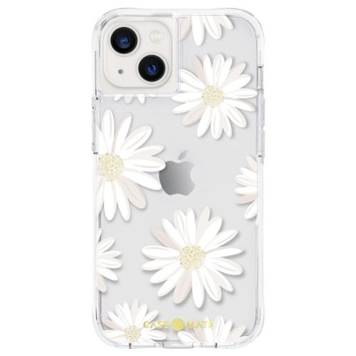Case-Mate Print Hardshell Case for iPhone 13 - Glitter Daisies INTERNATIONAL SHIPPING