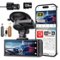 REDTIGER - 4K 3.18" Touch Screen Night Vision Dash Cam , STARVIS 2 , Voice Control , 128GB , 5.8GHz WiFi , GPS &HW Kit - Black-Front_Standard