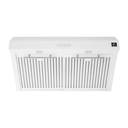 Forno Appliances - 30 inches - Externally Vented - Under cabinet Range Hood - White