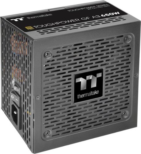 Thermaltake Toughpower GF A3 650W 80 PLUS Gold PCIe Gen 5 ATX 3.0 Ready Fully Modular Power Supply - Black GLOBAL SHIPPING