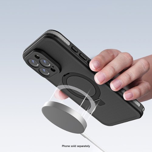 SaharaCase Oasis Series Water-Resistant Case with MagSafe for Apple iPhone 16 Pro Max - Black HOW TO BUY