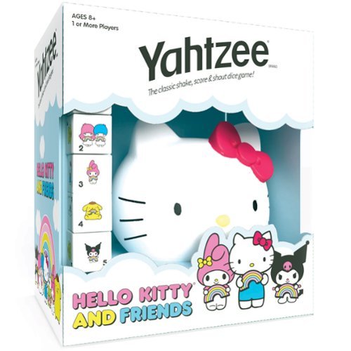 USAoploy - YAHTZEE: Hello Kitty & Friends - Family Collectible Dice Game, Ages 8+