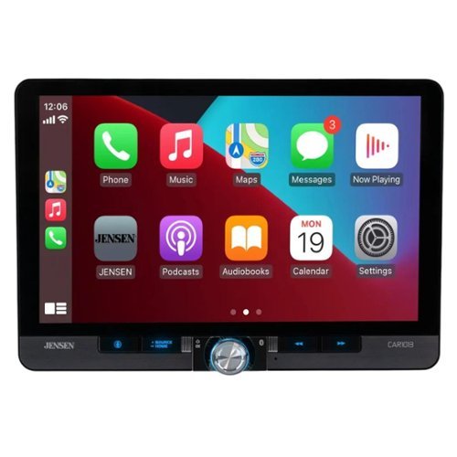 Jensen - CAR1013 10.1" Multimedia w/ Wireless Android Auto, Apple Carplay-Front_Standard 