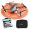 Contixo - F28 Stratus Max 4K GPS Drone with Intelligent Flight Modes, 26-Min Flight, Brushless Motors & Carrying Case - Gray-Front_Standard