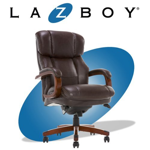 

La-Z-Boy - Big & Tall Fairmont Bonded Leather Executive Chair - Biscuit Brown