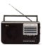 QFX - AM - FM - SW1 - SW2 Radio - Black-Front_Standard