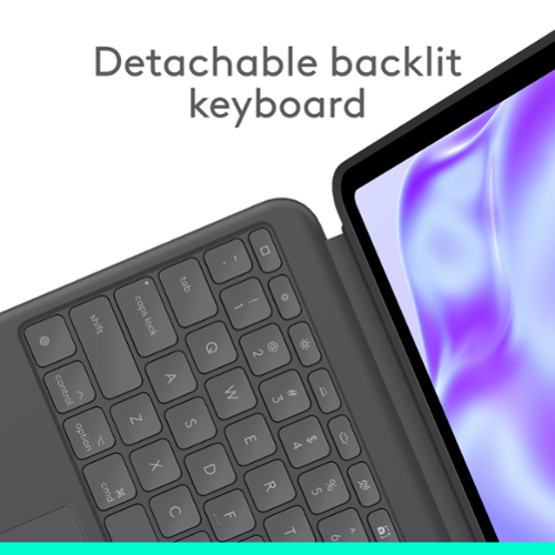 Logitech Combo Touch for iPad Pro 13 inch (Latest Model)(M4 & M5