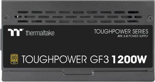 Thermaltake Toughpower GF3 1200W 80 PLUS Gold PCIe Gen 5 ATX 3.0 Ready Fully Modular Power Supply - Black SHOP ONLINE