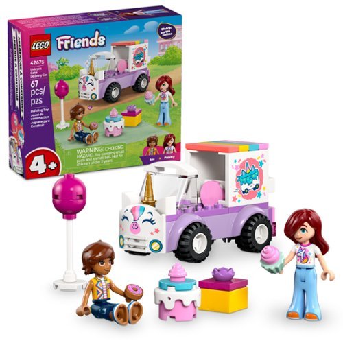LEGO - Friends Unicorn Cake Delivery Car Toy 42675