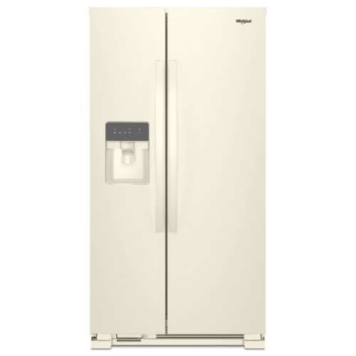 Whirlpool - 36-inch Wide Side-by-Side Refrigerator - 24 cu. ft. - Biscuit-on-Biscuit