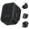 Epicka - Hybrid International Power Adapter for US to Europe & England, 8-IN-1 Travel Plug Adapter, Travel Dorm Essentials - Black-Type C 1 Pack-Front_Standard