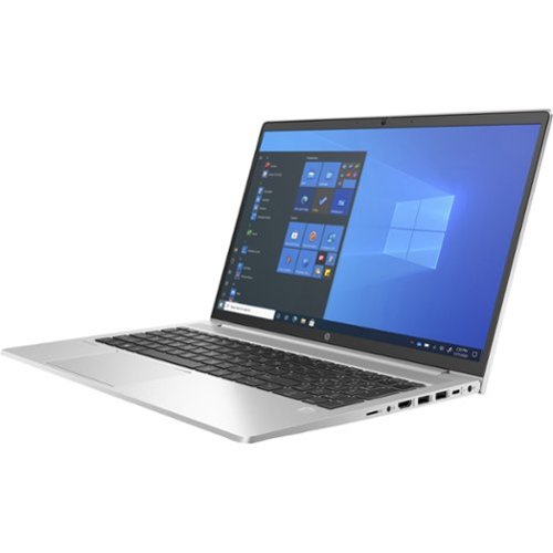 HP - ProBook 450 G8 15.6" Laptop - Intel Core i5 - 16 GB Memory - 256 GB SSD - Pike Silver Aluminum-Front_Standard 