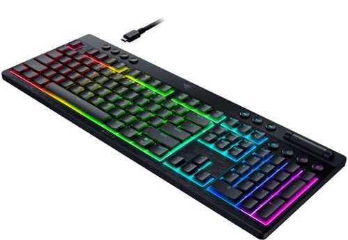 Razer BlackWidow V4 Low-profile HyperSpeed Wireless Full Size Mechanical Orange Tactile Switch Gaming Keyboard with Chroma RGB - Black WHERE TO BUY
