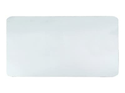 Artistic - Krystal View Anti-Slip Plastic Desk Pad, 20" x 36", (60-6-0M) - Clear-Front_Standard 