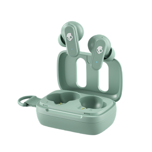 Skullcandy - Dime 3 True Wireless In-Ear Earbuds - Preppy Sage-Front_Standard 