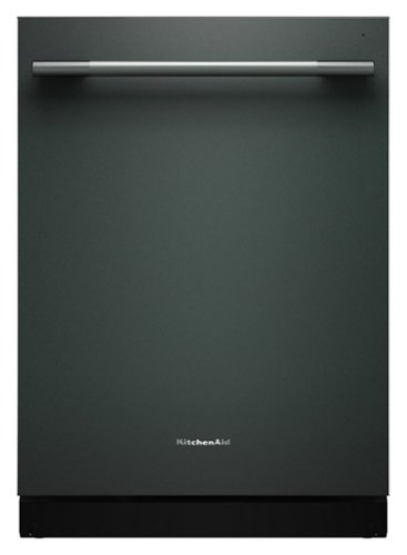 KitchenAid - 24" Top Control Built-In Tub Dishwasher with Third Level Jet Rack, 40+ Total Wash Jets, 41 dBA - Juniper-Front_Standard 