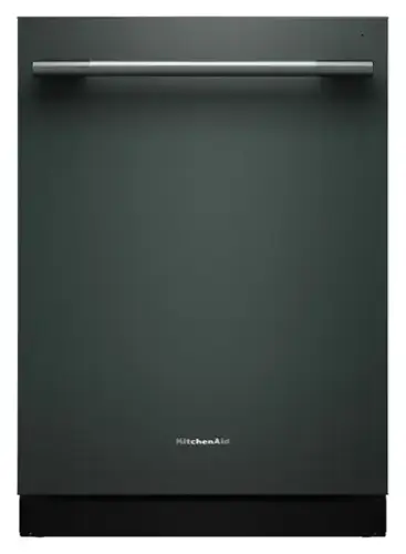 Front. KitchenAid - 24" Top Control Built-In Tub Dishwasher with Third Level Jet Rack, 40+ Total Wash Jets, 41 dBA - Juniper.