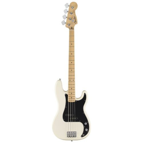 Fender Standard Precision Bass, Maple Fingerboard, Black Pickguard