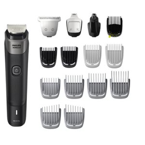 Philips Norelco - Multigroom Series 5000 18 Piece Men's Grooming Kit - Silver