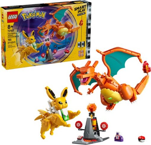 LEGO - Pokémon SMART Play: Charizard vs. Jolteon Ultimate Battle 72167