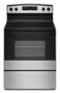 Amana - 4.8 Cu. Ft. Freestanding Electric Range - Stainless Steel-Front_Standard 