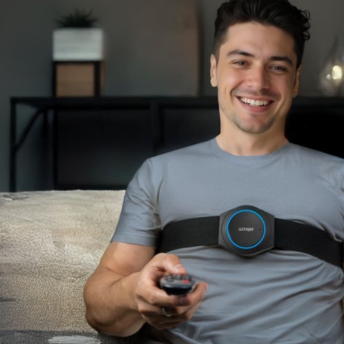 Woojer High-Fidelity Haptic Body Strap 4 - for Games, Music, Movies, VR, and Wellness - Black BUY ONLINE