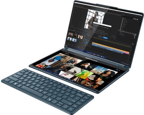 Lenovo Yoga Book 9i 2-in-1 14 2.8K Dual Screen OLED Touchscreen Laptop - Intel Core Ultra 7 Processor - 16GB RAM - 1TB SSD - Tidal Teal BUY IN CANADA