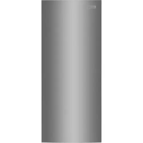 Front. Frigidaire - 13 Cu. Ft. Garage Ready Upright Freezer - Fingerprint-Resistant Stainless Steel Look.