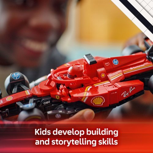 LEGO Speed Champions Ferrari SF-24 F1 Race Car Building Set and Toy Driver 77242 GLOBAL SHIPPING