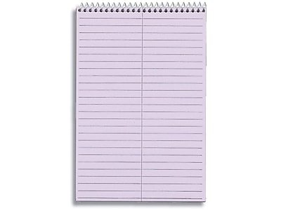 TOPS - Prism Steno Pads, 6" x 9", Gregg, 80 Sheets/Pad, 4 Pads/Pack (TOP 80264) - Purple