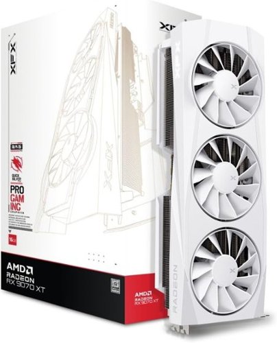 XFX RX 97TQICKW9 Quicksilver AMD Radeon RX 9070XT White Gaming
