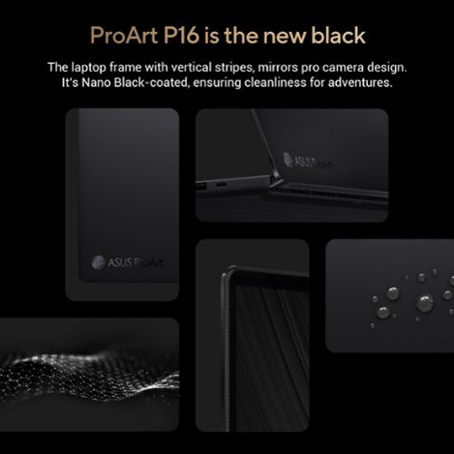 ASUS ProArt P16 16 4K OLED Touch Screen Laptop - Copilot+ PC - AMD Ryzen AI 9 HX 370 - 64GB Memory -  RTX 4070 - 2TB SSD - Nano Black BUY IN SAUDI ARABIA
