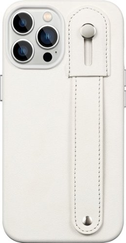 SaharaCase - FingerGrip Series Case for Apple iPhone 14 Pro - White-Front_Standard 