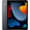 Apple - Certified Refurbished 10.2-Inch iPad - (9th Generation) (2021) Wi-Fi + Cellular - 64GB - Space Gray (Unlocked)-Front_Standard