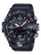 Casio - Men's G-Shock Mudmaster Triple-Sensor Analog-Digital Mobile Link 51mm Watch - Black-Front_Standard
