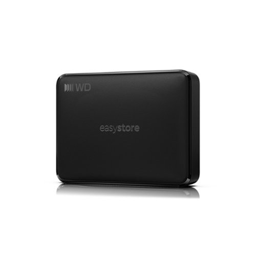 WD - 5TB easystore® Portable Hard Drive for Windows, Mac and compatible devices - Black