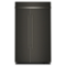 KitchenAid - 48 in. Wide 30 cu. ft. Built-In Side-by-Side Refrigerator with Platinum Interior - Black Ore-Front_Standard