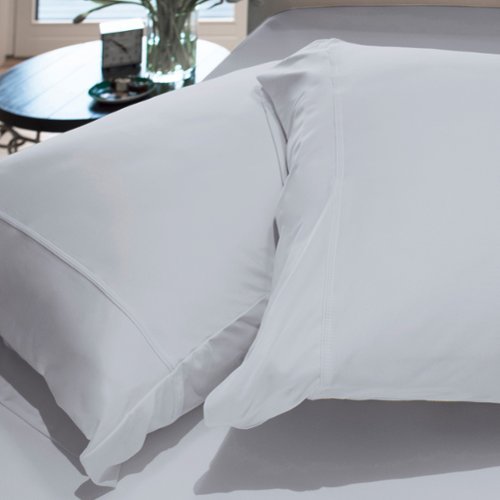 SHEEX - Sleep Tech - Pillowcases - King - Pearl Blue-Front_Standard 