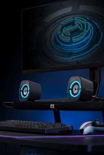 Edifier G1000 II 2.0 Bluetooth Gaming Speakers with RGB Lighting (2-Piece) - Black BUY IN EUROPE