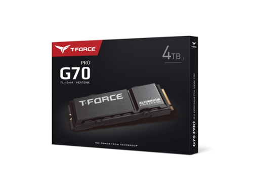 Team Group T FORCE G70 PRO 4TB M.2 2280 PCIe 4.0 x4 NVMe 1.4 TLC
