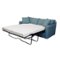 Dynasty Mattress - 4" CoolBreeze Memory Foam Full Mattress for Convertible Sofa, Sofa Not Included - White-Front_Standard