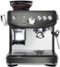 Breville - the Barista Express Impress Espresso Machine - Black Stainless Steel-Front_Standard