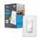 Cync - Smart Dimmer Switch, Neutral Wire Required, Bluetooth and 2.4 GHz Wifi - White-Front_Standard