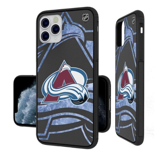 Keyscaper - NHL - Colorado Avalanche iPhone Tilt Bump Ice Case - 16 Pro Max - Multicolor-Front_Standard 