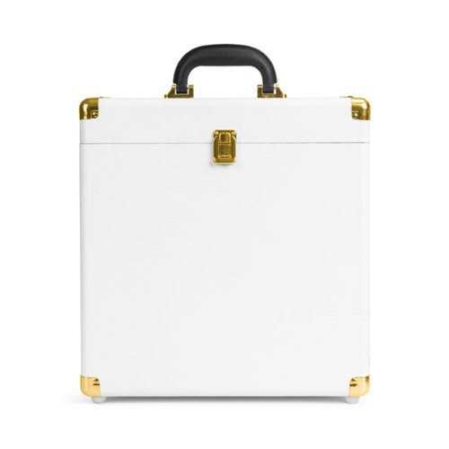 Victrola Storage case for Vinyl Turntable Records - White WHERE TO BUY