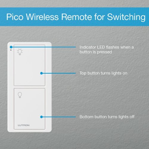 Lutron Caseta Smart Switch Kit with Remote 3-Way (2 Points of Control) - White BUY IN QATAR